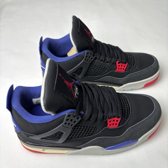 Brand New Retro 4 Rare Air -Men’s Stylish Sneakers Trainers w/ White Letter - Picture 8 of 10